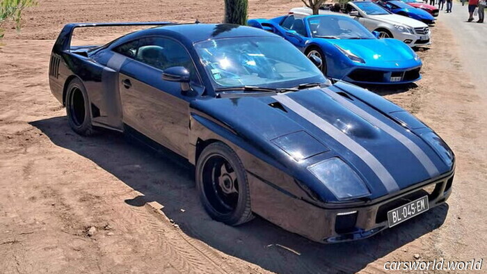 El Falso Ferrari F40 Lastima Un Deportivo Alemán Y Nuestros Ojos | Carscoops